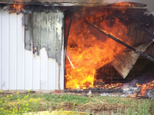 Saturday Morning Hog Confinement Barn Fire  (Updated)